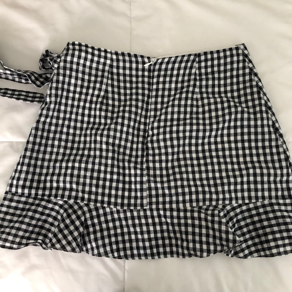 gingham skort - Picture 3 of 3